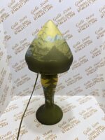 Lampa tip Galle cu peisaj montan - imagine 2