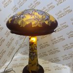 Lampa tip Galle cu flori