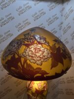 Lampa mare tip Galle cu flori - imagine 2