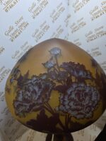 Lampa mare tip Galle cu flori - imagine 5