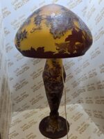 Lampa mare tip Galle cu flori - imagine 6