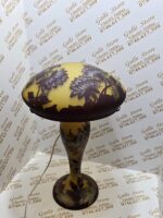 Lampa mare tip Galle cu flori - imagine 4