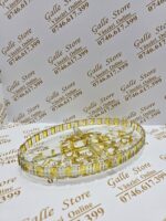 Farfurie cristal cu 4 compartimente