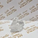 Figurina in forma de Lebada cristal