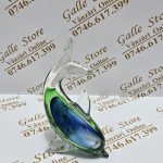 Figurina decorativa Delfin sticla de Murano