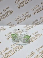 Figurina cu doua lebede cristal - imagine 2