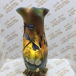 Lampa tip Galle cu suport de bronz