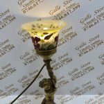 Lampa tip Galle cu suport din bronz