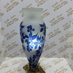 Lampa tip Galle cu suport din bronz