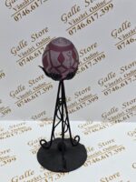 Glob tip Galle cu suport din fier forjat negru - imagine 2