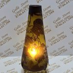 Lampa tip Galle cu picior din bronz