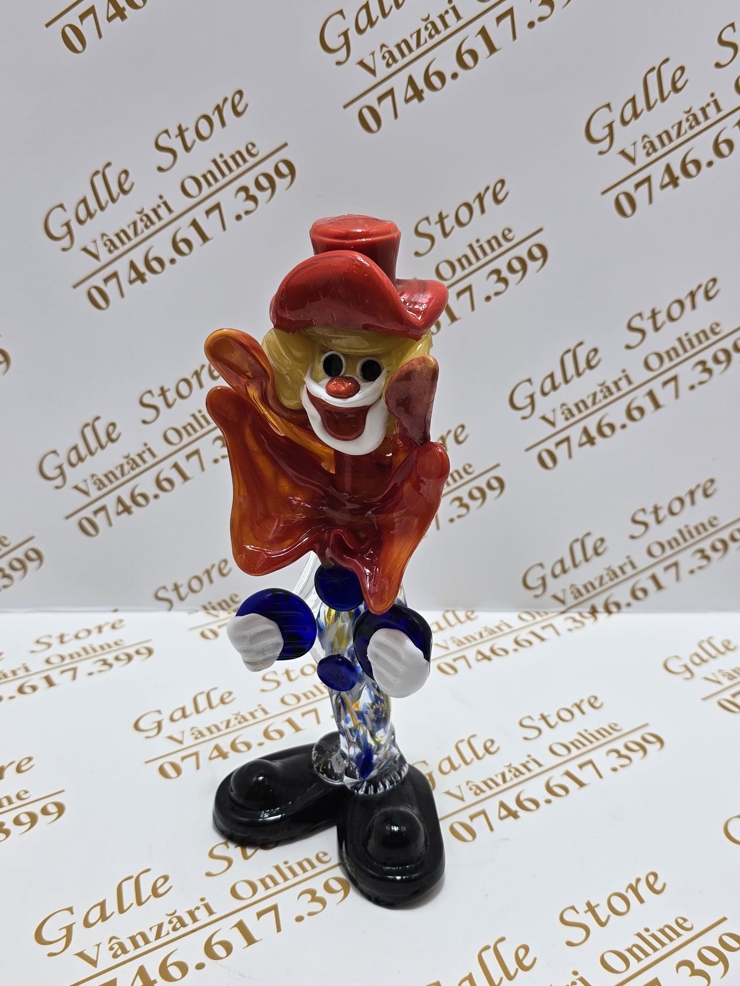 20260312_214244 Figurina CLOWN sticla murano - imagine 1