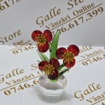 Figurina flori cristal
