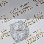 Suport lumanare sticla cristal