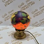 Lampa tip Galle cu suport de bronz