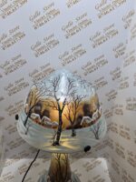Lampa cu peisaj de iarna tip Galle - imagine 2