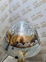 Lampa cu peisaj de iarna tip Galle - imagine 4