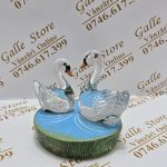 Ornament cu lebede Lalique