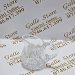 Piesa dintr-un set de zaharnita pentru servirea cafelei sau a ceaiului sticla cristal