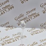 Figurina trandafir sticla cristal