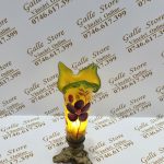 Lampa tip Galle cu suport de bronz