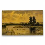 Tablou LA PESCUIT 21.5 x 35