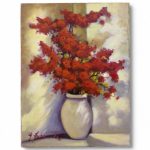 Tablou Ghiveci cu flori 28 x 21