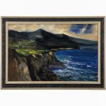 Tablou cu rama Peisaj Ocean 39x65