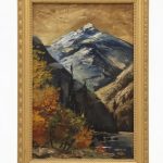 Tablou cu rama Peisaj munte 45x26