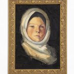 Tablou cu rama Cap taranca 35x23