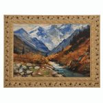 Tablou cu rama Peisaj de munte 50x60