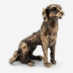 Figurina mica bronz Catel