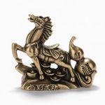 Figurina mica bronz
