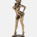 Figurina mare bronz
